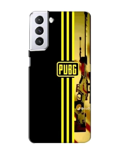 Чехол для Samsung Galaxy S21 с картинкой «PUBG — камуфляжный шлем»