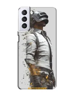 Чехол для Samsung Galaxy S21 с картинкой «PUBG — боец в пыли» Чехол для Samsung Galaxy S21 с картинкой «PUBG — боец в пыли»