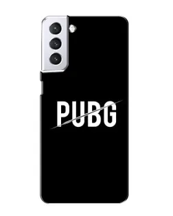 Чехол для Samsung Galaxy S21 с картинкой «PUBG — белый логотип» Чехол для Samsung Galaxy S21 с картинкой «PUBG — белый логотип»