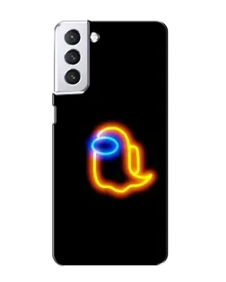 Чехол для Samsung Galaxy S21 с картинкой «Among Us неоновое сияние» Чехол для Samsung Galaxy S21 с картинкой «Among Us неоновое сияние»