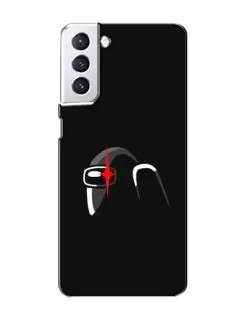 Чехол для Samsung Galaxy S21 с картинкой «Among Us шлем» Чехол для Samsung Galaxy S21 с картинкой «Among Us шлем»