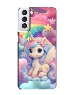 Чехол для Samsung Galaxy S21 с картинкой «Маленький единорог» Чехол для Samsung Galaxy S21 с картинкой «Маленький единорог»