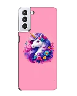 Чехол для Samsung Galaxy S21 с картинкой «Сказочный единорог» Чехол для Samsung Galaxy S21 с картинкой «Сказочный единорог»