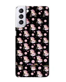 Чехол для Samsung Galaxy S21 с картинкой «Magic Unicorn паттерн» Чехол для Samsung Galaxy S21 с картинкой «Magic Unicorn паттерн»