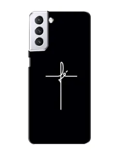Чехол для Samsung Galaxy S21 с картинкой «Тонкий крест» Чехол для Samsung Galaxy S21 с картинкой «Тонкий крест»