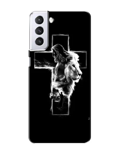 Чехол для Samsung Galaxy S21 с картинкой «Сияющий крест Jesus» Чехол для Samsung Galaxy S21 с картинкой «Сияющий крест Jesus»