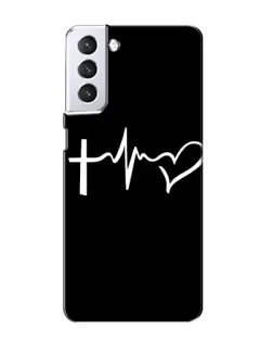 Чехол для Samsung Galaxy S21 с картинкой «Пульс веры» Чехол для Samsung Galaxy S21 с картинкой «Пульс веры»