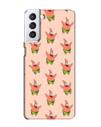 Чехол для Samsung Galaxy S21 с картинкой «Патрик Стар паттерн» Чехол для Samsung Galaxy S21 с картинкой «Патрик Стар паттерн»