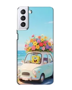 Чехол для Samsung Galaxy S21 с картинкой «Автомобильное путешествие»