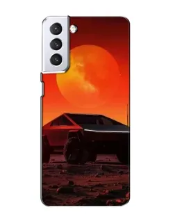 Чохол для Samsung Galaxy S21 з картинкою «Cybertruck на Марсі» Чохол для Samsung Galaxy S21 з картинкою «Cybertruck на Марсі»