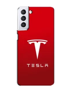 Чохол для Samsung Galaxy S21 з картинкою «Tesla Red Classic» Чохол для Samsung Galaxy S21 з картинкою «Tesla Red Classic»