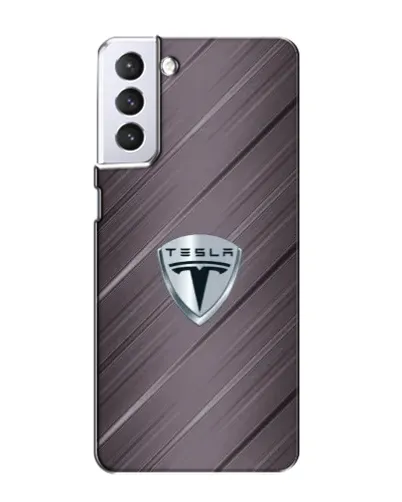 Чохол для Samsung Galaxy S21 з картинкою «Металева текстура Tesla» Чохол для Samsung Galaxy S21 з картинкою «Металева текстура Tesla»