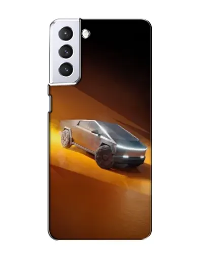 Чохол для Samsung Galaxy S21 з картинкою «Cybertruck у пустелі» Чохол для Samsung Galaxy S21 з картинкою «Cybertruck у пустелі»