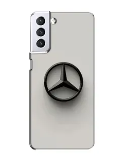 Чехол для Samsung Galaxy S21 с картинкой «Mercedes Maybach стиль»