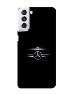 Чехол для Samsung Galaxy S21 с картинкой «Mercedes — абстрактные линии»