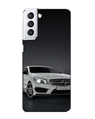 Чохол для Samsung Galaxy S21 з картинкою «Mercedes AMG GT Silver»