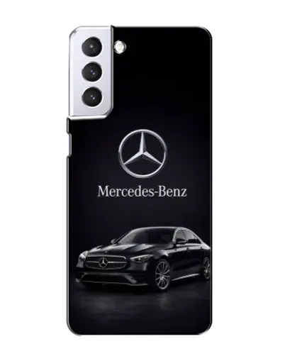 Чохол для Samsung Galaxy S21 з картинкою «Mercedes — решітка радіатора»