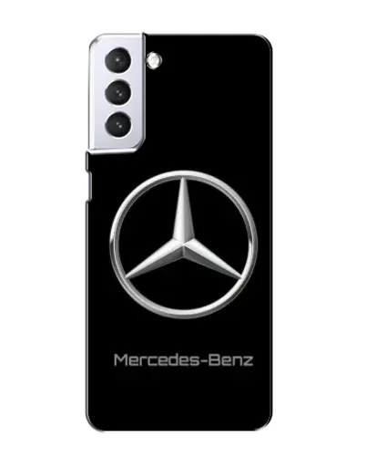 Чохол для Samsung Galaxy S21 з картинкою «Mercedes Silver Logo»