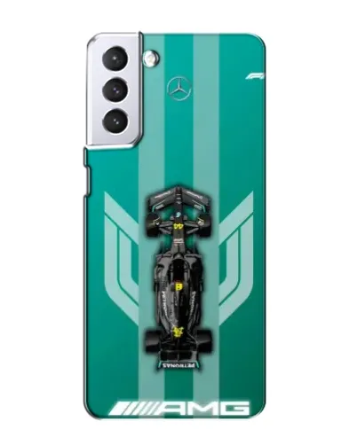 Чохол для Samsung Galaxy S21 з картинкою «Mercedes AMG Petronas»