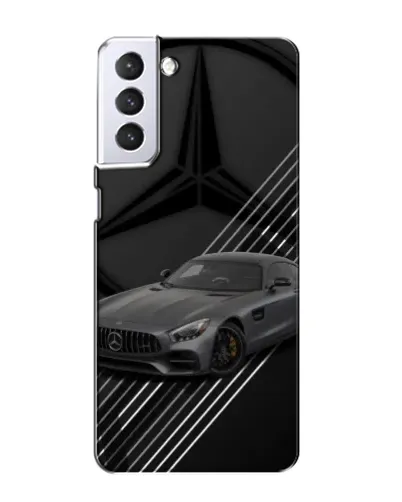 Чохол для Samsung Galaxy S21 з картинкою «Mercedes AMG — графіка»