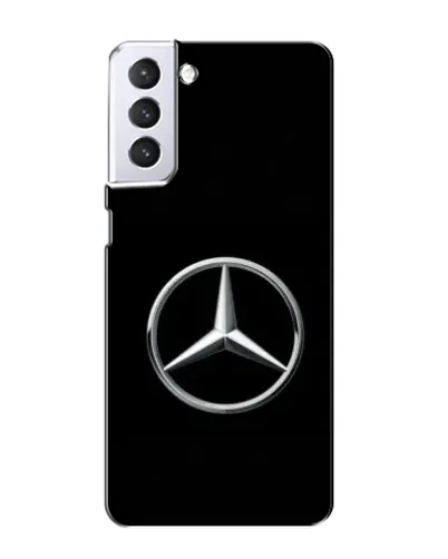 Чохол для Samsung Galaxy S21 з картинкою «Mercedes класичний лого»