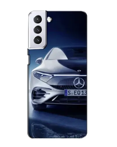 Чохол для Samsung Galaxy S21 з картинкою «Mercedes EQ — майбутнє»