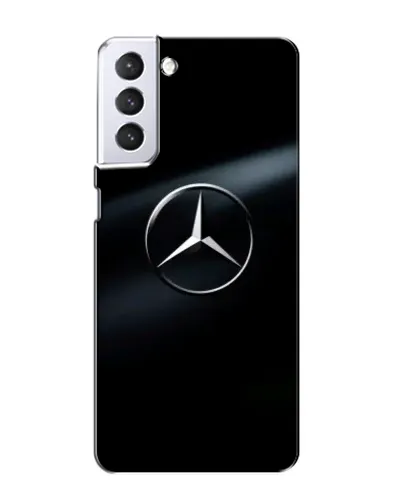 Чехол для Samsung Galaxy S21 с картинкой «Mercedes на металле» Чехол для Samsung Galaxy S21 с картинкой «Mercedes на металле»