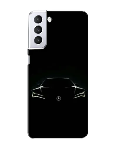 Чехол для Samsung Galaxy S21 с картинкой «Mercedes — силуэт авто» Чехол для Samsung Galaxy S21 с картинкой «Mercedes — силуэт авто»