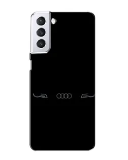 Чехол для Samsung Galaxy S21 с картинкой «Audi — световой подпись» Чехол для Samsung Galaxy S21 с картинкой «Audi — световой подпись»