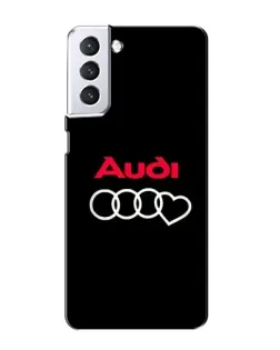 Чехол для Samsung Galaxy S21 с картинкой «Логотип Audi Heart» Чехол для Samsung Galaxy S21 с картинкой «Логотип Audi Heart»