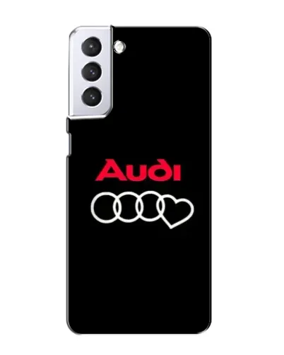 Чехол для Samsung Galaxy S21 с картинкой «Логотип Audi Heart»