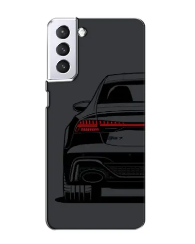 Чехол для Samsung Galaxy S21 с картинкой «Задняя часть Audi — арт»