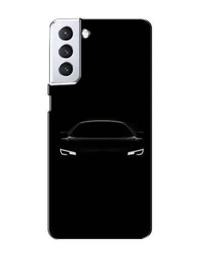 Чехол для Samsung Galaxy S21 с картинкой «Взгляд Audi в темноте»