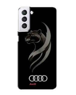 Чехол для Samsung Galaxy S21 с картинкой «Графика — пантера и Audi» Чехол для Samsung Galaxy S21 с картинкой «Графика — пантера и Audi»