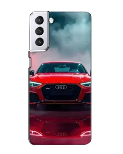 Чехол для Samsung Galaxy S21 с картинкой «Audi RS — красный стиль» Чехол для Samsung Galaxy S21 с картинкой «Audi RS — красный стиль»