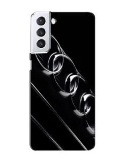 Чехол для Samsung Galaxy S21 с картинкой «Audi — абстрактные кольца» Чехол для Samsung Galaxy S21 с картинкой «Audi — абстрактные кольца»