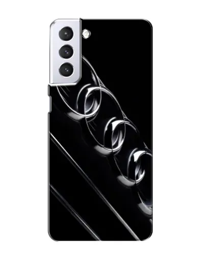 Чехол для Samsung Galaxy S21 с картинкой «Audi — абстрактные кольца»