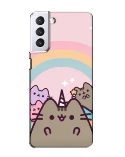 Чехол для Samsung Galaxy S21 с картинкой «Единорог Pusheen» Чехол для Samsung Galaxy S21 с картинкой «Единорог Pusheen»