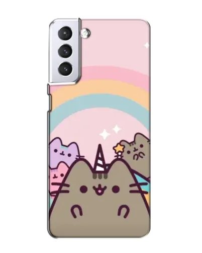 Чехол для Samsung Galaxy S21 с картинкой «Единорог Pusheen» Чехол для Samsung Galaxy S21 с картинкой «Единорог Pusheen»