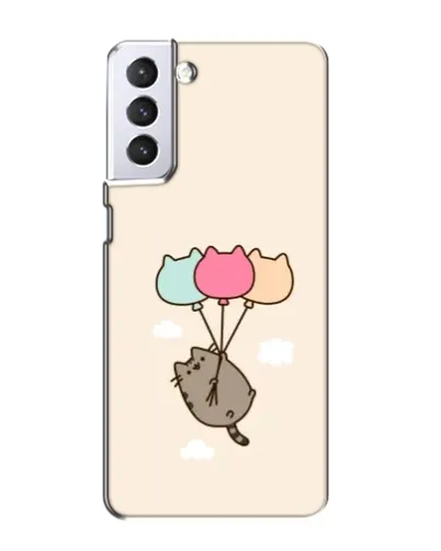 Чехол для Samsung Galaxy S21 с картинкой «Пушин на шариках» Чехол для Samsung Galaxy S21 с картинкой «Пушин на шариках»