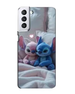 Чехол для Samsung Galaxy S21 с картинкой «Плюшевые Стич Ангел» Чехол для Samsung Galaxy S21 с картинкой «Плюшевые Стич Ангел»