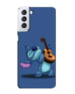Чехол для Samsung Galaxy S21 с картинкой «Стич с укулеле» Чехол для Samsung Galaxy S21 с картинкой «Стич с укулеле»