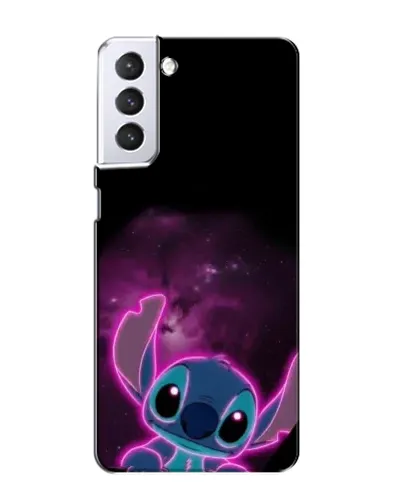 Чехол для Samsung Galaxy S21 с картинкой «Неоновый Stitch»
