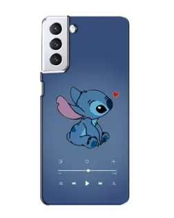 Чехол для Samsung Galaxy S21 с картинкой «Музыкальный Stitch» Чехол для Samsung Galaxy S21 с картинкой «Музыкальный Stitch»