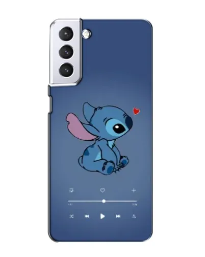 Чехол для Samsung Galaxy S21 с картинкой «Музыкальный Stitch»