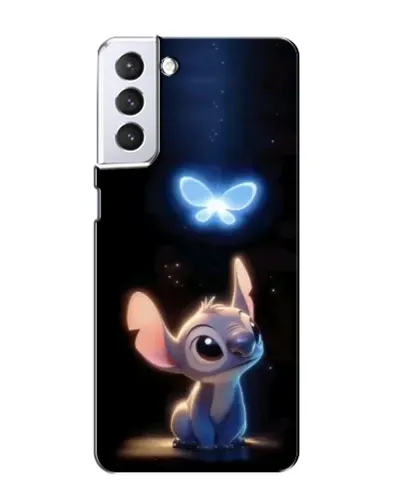 Чехол для Samsung Galaxy S21 с картинкой «Сияющий Стич»