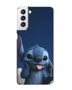 Чехол для Samsung Galaxy S21 с картинкой «Стич в облаках» Чехол для Samsung Galaxy S21 с картинкой «Стич в облаках»