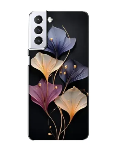 Чехол для Samsung Galaxy S21 с картинкой «Лиловые цветы грации»