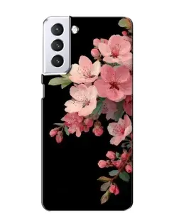 Чехол для Samsung Galaxy S21 с картинкой «Розовая ветка сакуры» Чехол для Samsung Galaxy S21 с картинкой «Розовая ветка сакуры»