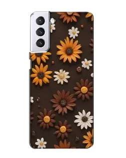 Чехол для Samsung Galaxy S21 с картинкой «Узор из маленьких подсолнухов» Чехол для Samsung Galaxy S21 с картинкой «Узор из маленьких подсолнухов»